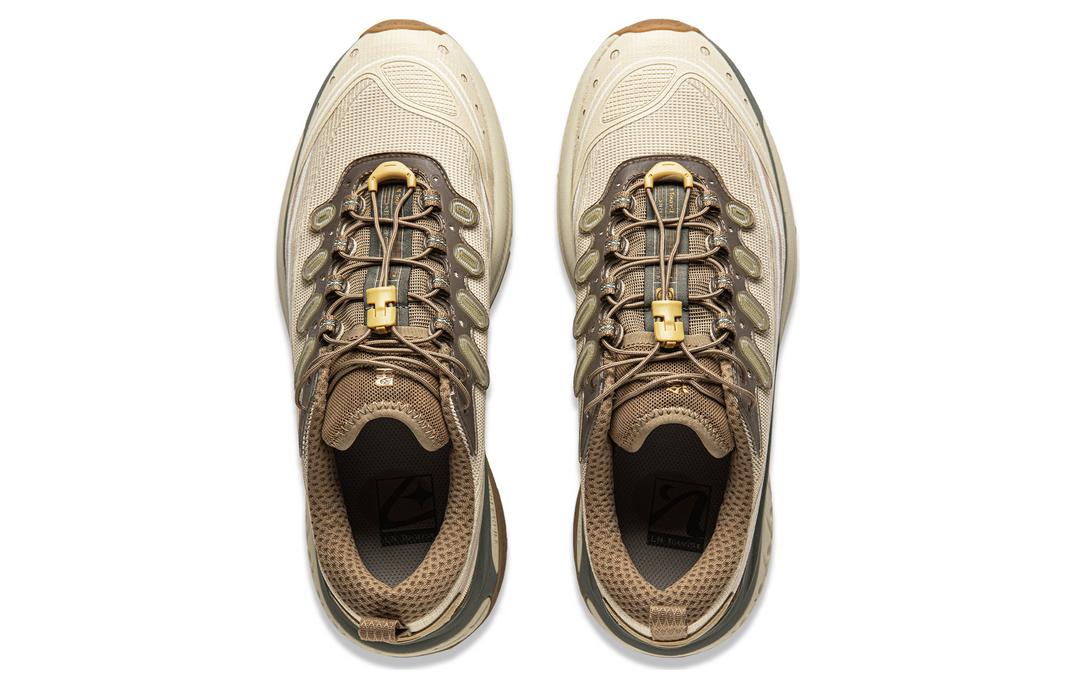 Details for リーニン バスケットボール スニーカー ロー 'ブラウン-ホワイト' AGLT047-3 AGLT047-3