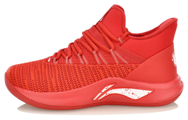 Li-Ning Basketball Sneakers Low 'Red' ABAP009-4