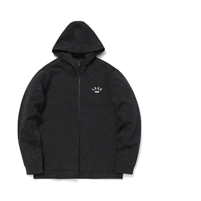 Li-Ning Basketball Zip Hoodie Jacket - Grey/Black AWDQ587-2