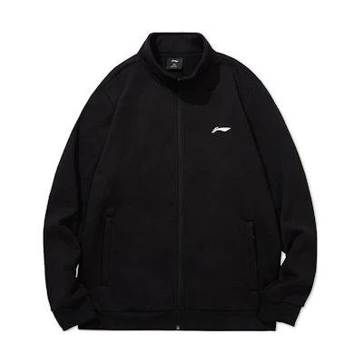 Li-Ning Black Badminton Series Casual Sports Jacket - Autumn Edition AWDTD79-1