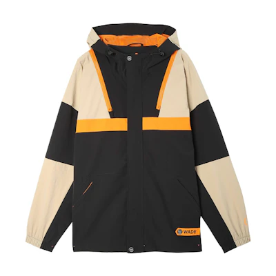 Li-Ning Black Casual Zipper Hooded Sport Jacket AFDS111-2