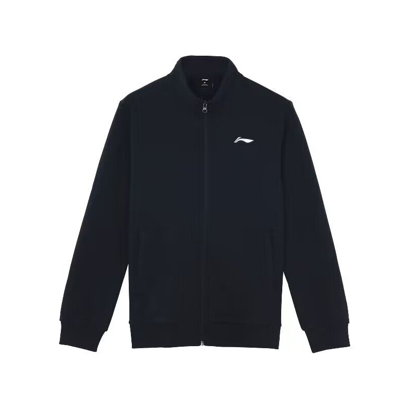 Li-Ning Black Knit Cardigan Sweatshirt - Sports Lifestyle Series AWDT959-1