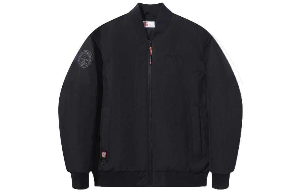 Li-Ning Black Letter Zipper Jacket AJMT067-1