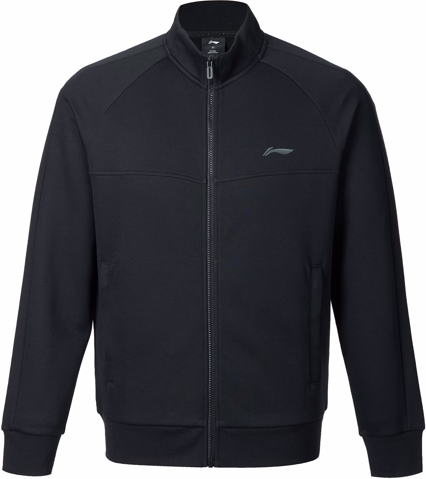 li-ning-black-lightweight-breathable-zip-up-high-collar-jacket-awdu-905-1