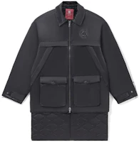 Li-Ning Black Logo Zip-Up Multi-Pocket Long Sleeve Jacket - Fall Season AFMR475-2 Li-Ning Black Logo Zip-Up Multi-Pocket Long Sleeve Jacket - Fall Season AFMR475-2