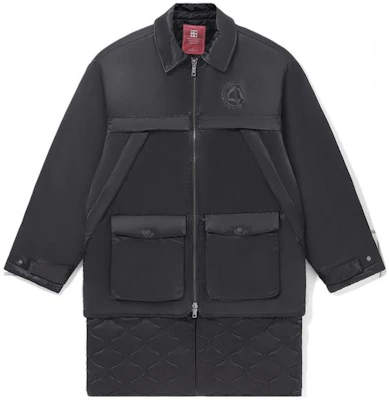 Li-Ning Black Logo Zip-Up Multi-Pocket Long Sleeve Jacket - Fall Season AFMR475-2 Order Li-Ning Black Logo Zip-Up Multi-Pocket Long Sleeve Jacket - Fall Season AFMR475-2