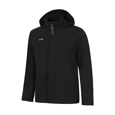 Li-Ning Black Loose Fit Hoodie Jacket AFDUA05-7