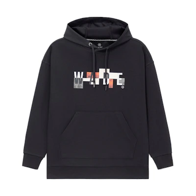 Li-Ning Black Pullover Sweatshirt with Letter Print Design AWDS111-1