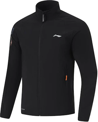 Li-Ning Black Slim Fit Ice Cooling Fitness Windbreaker Jacket AFDU415-5 Buy Li-Ning Black Slim Fit Ice Cooling Fitness Windbreaker Jacket AFDU415-5