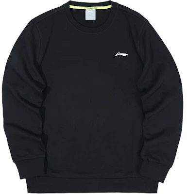 李寧黑色訓練運動衫 - 簡約Logo,透氣舒適 AWDUA37-1 Buy 李寧黑色訓練運動衫 - 簡約Logo,透氣舒適 AWDUA37-1