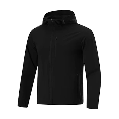 Li-Ning Black UPF50+ UV Protection Cooling Outdoor Jacket AWDU823-2