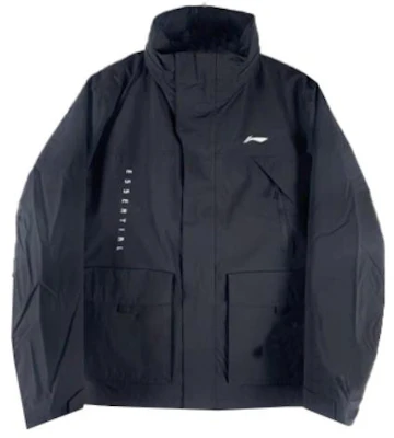 Li-Ning Black Waterproof Zip Jacket Long Sleeve Sportswear AWBR019-3 Buy Li-Ning Black Waterproof Zip Jacket Long Sleeve Sportswear AWBR019-3
