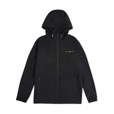 Li-Ning Black Windproof Outdoor Sports Jacket - Autumn Collection AFDT945-1