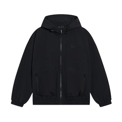 Li-Ning Black Zip-Up Hoodie Jacket with Logo - Sports & Lifestyle Series AJDT039-6