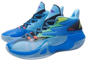 LiNing李寧 疾風SE 減震防滑耐磨 中筒籃球鞋 藍 Lookbook LiNing李寧 疾風SE 減震防滑耐磨 中筒籃球鞋 藍