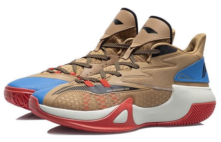 Lookbook 李寧ブラストSE Mid「ブラウンブルー」 ABPR061-4