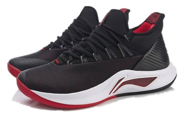Order Li-Ning Blitz 5 Mid-Top Nero/Rosso ABAN051-6