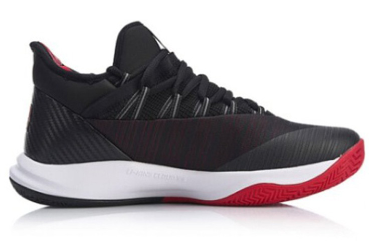 Lookbook Li-Ning Blitz 5 Mid-Top Nero/Rosso ABAN051-6