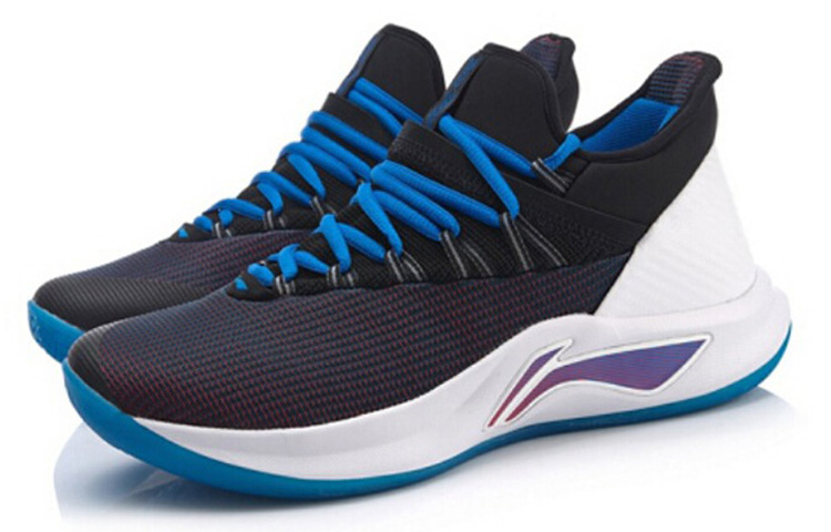 Lookbook Li-Ning Blitz 5 Mid-Top Biru ABAN051-10