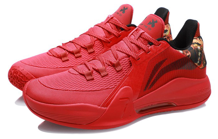 Lookbook 李宁 灌篮 7 '红色' ABPR007-4