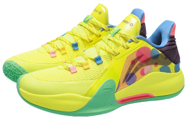 Lookbook 李宁 闪击7 '黄绿' ABPR007-2