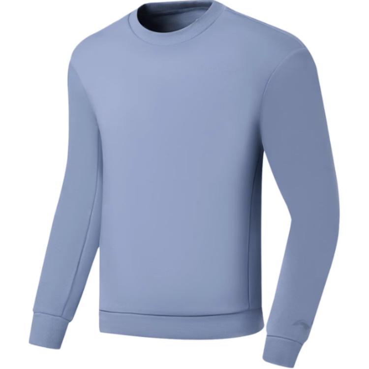 Li-Ning Blue Crewneck Pullover Sports Sweatshirt AWDSB79-5