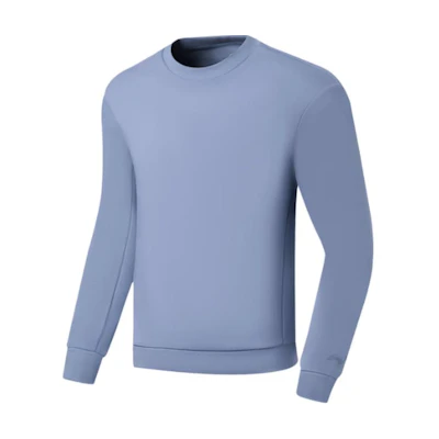 Li-Ning Blue Crewneck Pullover Sports Sweatshirt AWDSB79-5