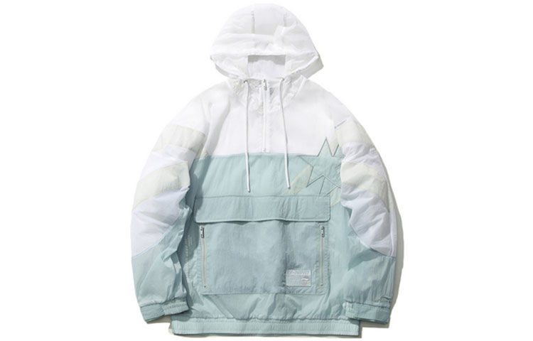 Li-Ning Blue Hooded Loose Fit Sports Jacket - Fashion Series AFDR151-1