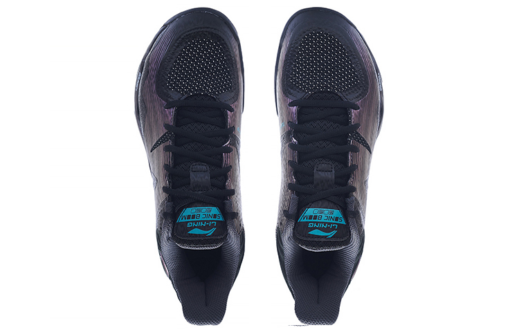 Lookbook Li-Ning Boom 4.0 'Hitam' Sepatu Basket AYZQ001-5