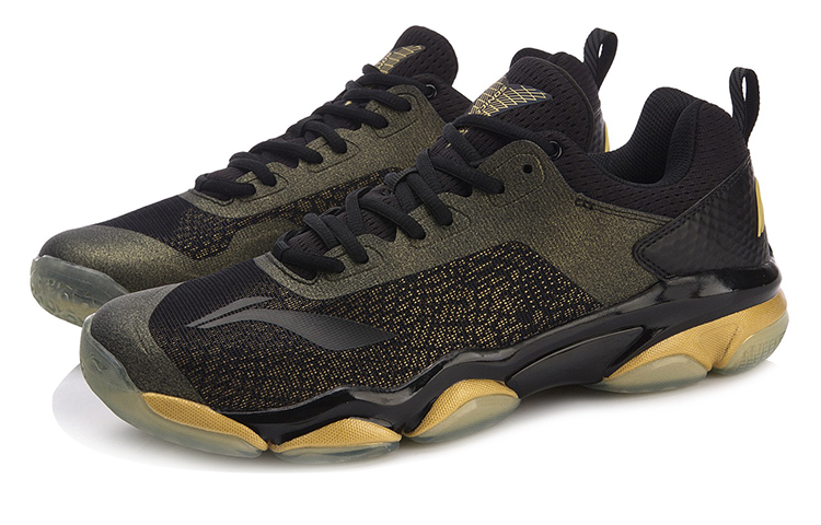 Lookbook Li-Ning Boom ''Schwarz Gold'' AYZN009-9