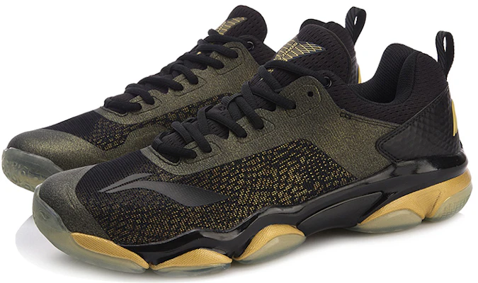 Li-Ning Boom ''Schwarz Gold'' AYZN009-9 Lookbook Li-Ning Boom ''Schwarz Gold'' AYZN009-9
