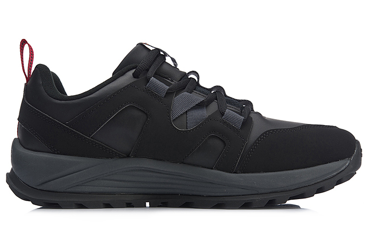 Order Li-Ning Boom ''Klassieke Zwarte Hardloopschoenen'' AGCN119-1
