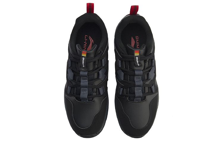Shop Li-Ning Boom ''Klassieke Zwarte Hardloopschoenen'' AGCN119-1
