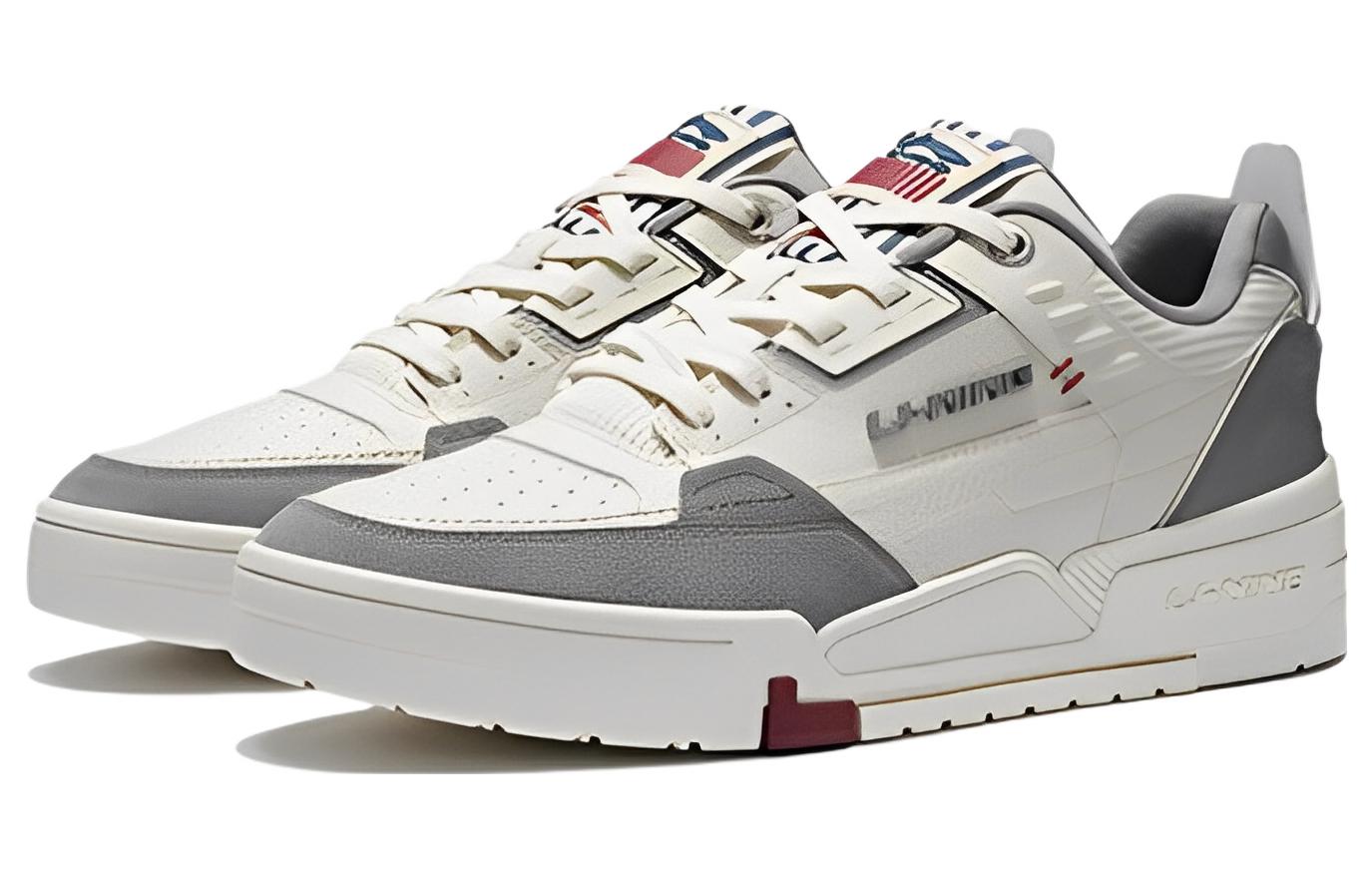 Lookbook Li-Ning Brassy Monkey ''Blanc Gris'' AGCS079-1