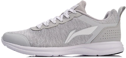 Li-Ning Breathable Lightweight Running Shoe 'Grey White' ARBM173-9 Li-Ning Breathable Lightweight Running Shoe 'Grey White' ARBM173-9