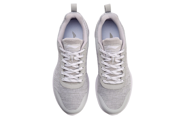 Shop Scarpe da Corsa Leggere e Traspiranti Li-Ning ''Grigio Bianco'' ARBM173-9