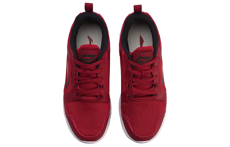 Shop Chaussures de Course Légères Respirantes Li-Ning ''Rouge Noir'' ARBM173-6