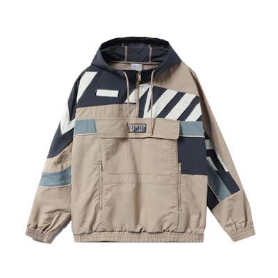 Li-Ning Brown Loose-Fit Casual Hooded Jacket - Fall Collection AFDR401-2