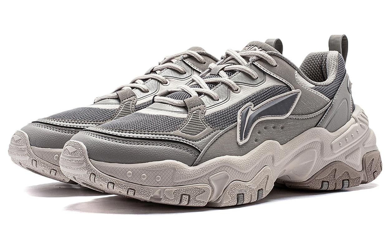 Shop Li-Ning Brown Sugar 'Kelabu Beige' AGCT423-4