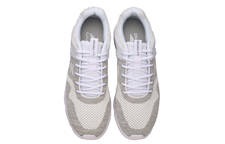 Shop Li-Ning Bubble Ace Rt 'Blanco Gris' AGCM155-6