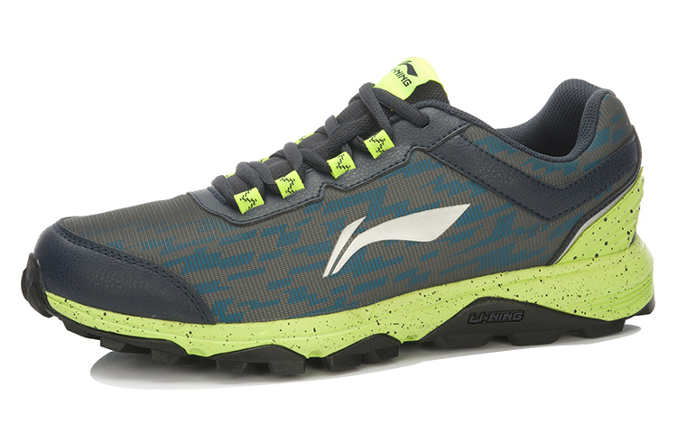 Lookbook Li-Ning Bull Runner ''Reflektierend Grau Blau Grün'' ARDL005-1