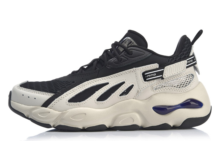 Buy 李宁蝴蝶轻便中帮“黑白” AGLP069-2