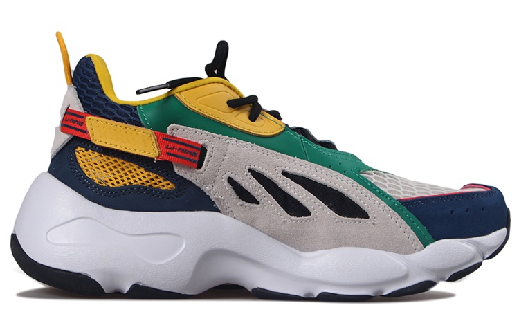 Order Li-Ning Butterfly Lite Pekan Mode Paris 2019 'Putih Kuning Biru' AGLP093-2