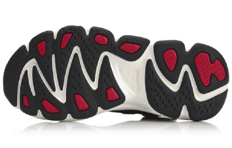 Shop LiNing李寧 紐約時裝週 蝶 復古休閒老爹鞋 女款 冷檀黑