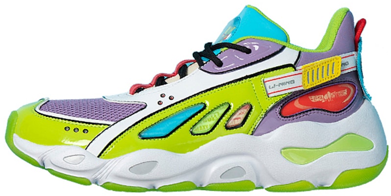 Li-Ning Butterfly x Toys Total Mobilization 'Green Purple' AGLP151-1 Buy Li-Ning Butterfly x Toys Total Mobilization 'Green Purple' AGLP151-1