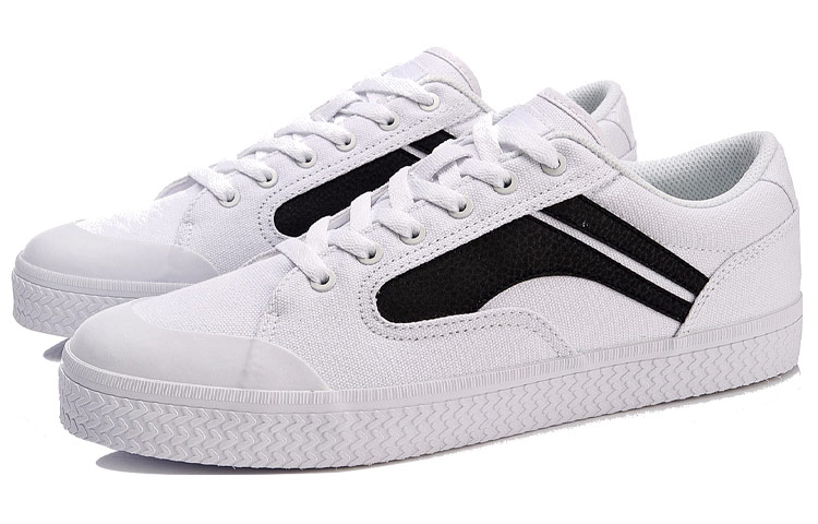 Lookbook Li-Ning Sneakers in Tela ''Nero e Bianco'' AGCN204-11