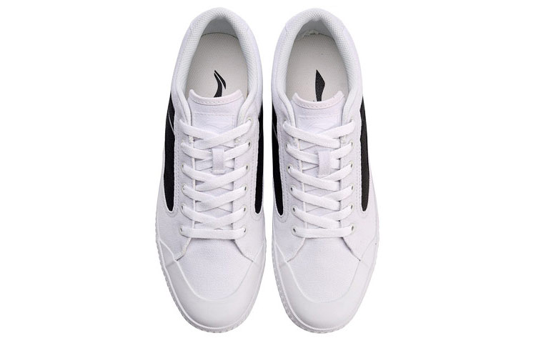 Shop Li-Ning Sneakers in Tela ''Nero e Bianco'' AGCN204-11