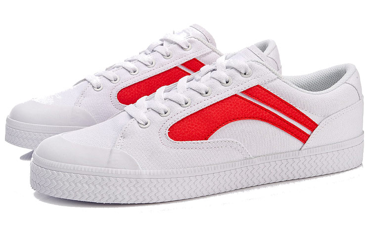 Lookbook Sneakers Li-Ning in Tela ''Bianco Rosso'' AGCN204-12