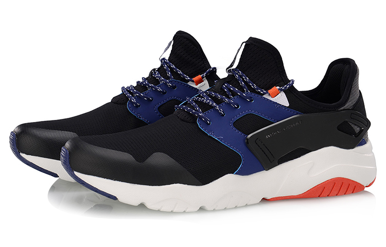 Lookbook Li-Ning Carnival Chaussures de Running ''Noir Bleu'' AGCP009-4