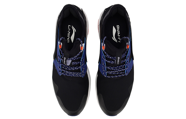 Shop Li-Ning Carnival Chaussures de Running ''Noir Bleu'' AGCP009-4